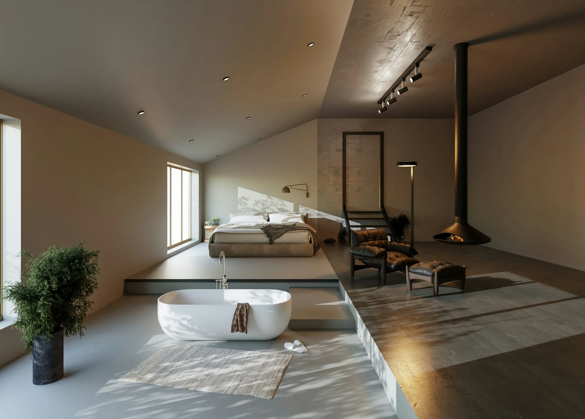Luxury renovated bedroom interior — Colonnade Google Ads case study result, Marbella